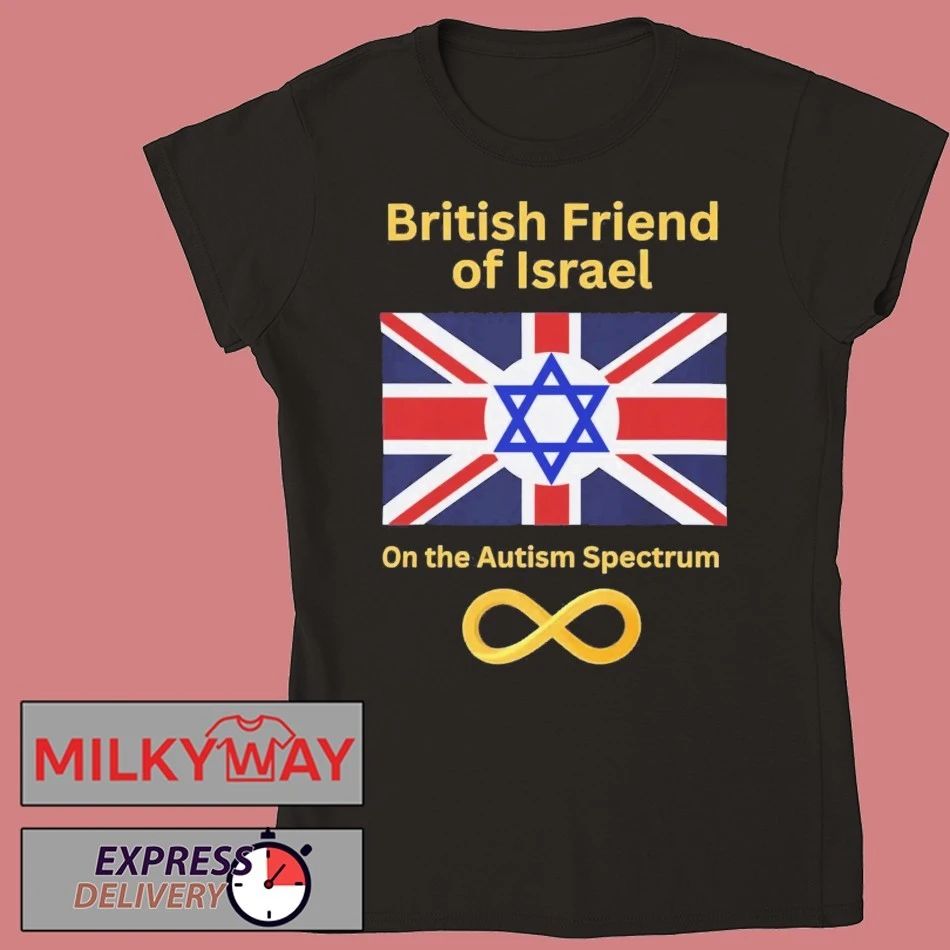 British Friend of Israel on the Autism Spectrum Shirt
