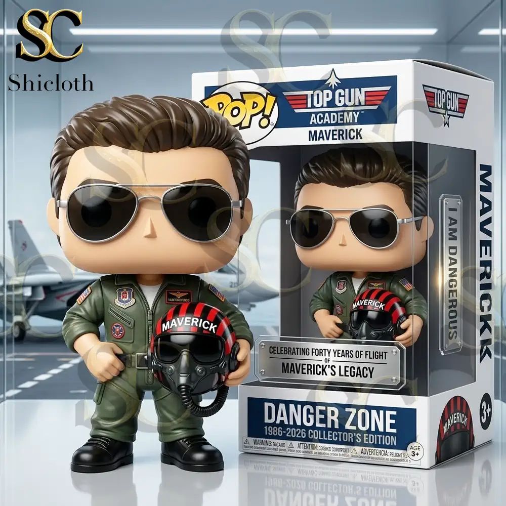 Gun Maverick 40th Anniversary Custom Funko Pop Figure 2026