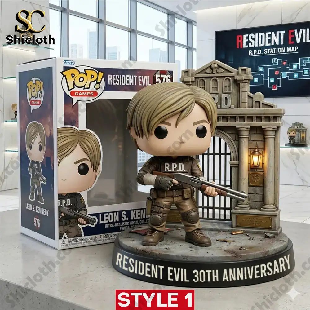 Resident Evil 30th Anniversary 3D Collectible Vinyl Figure