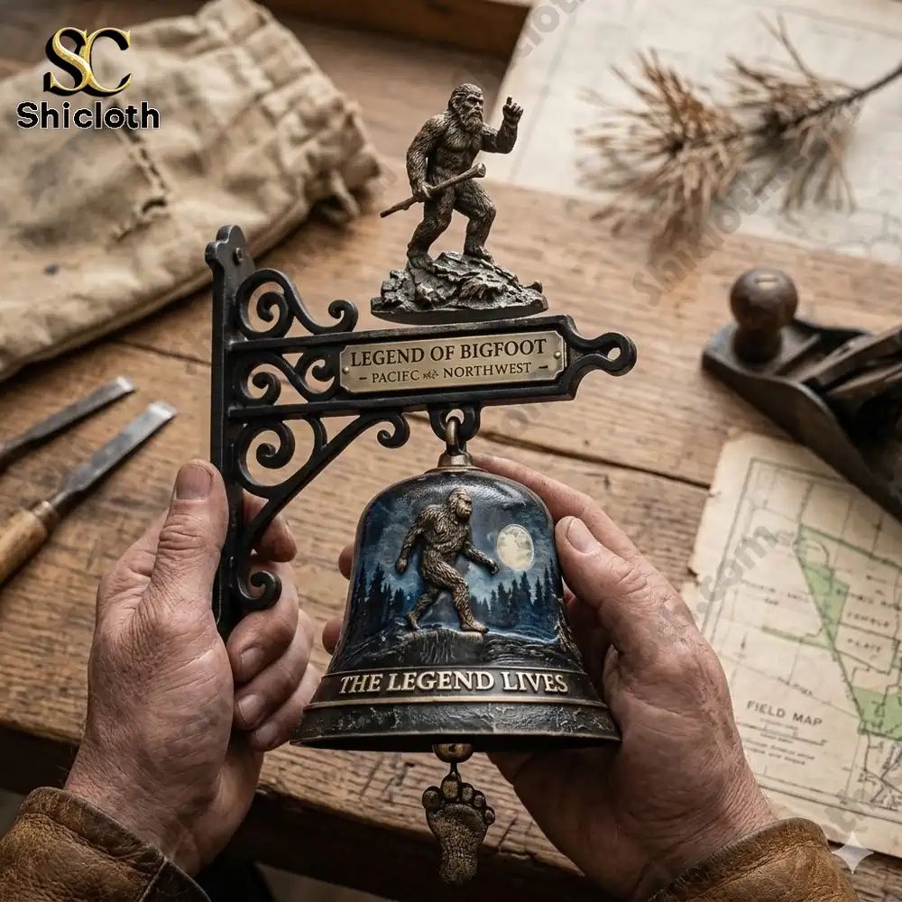 Bigfoot Pacific Northwest Collectors Wall Bell