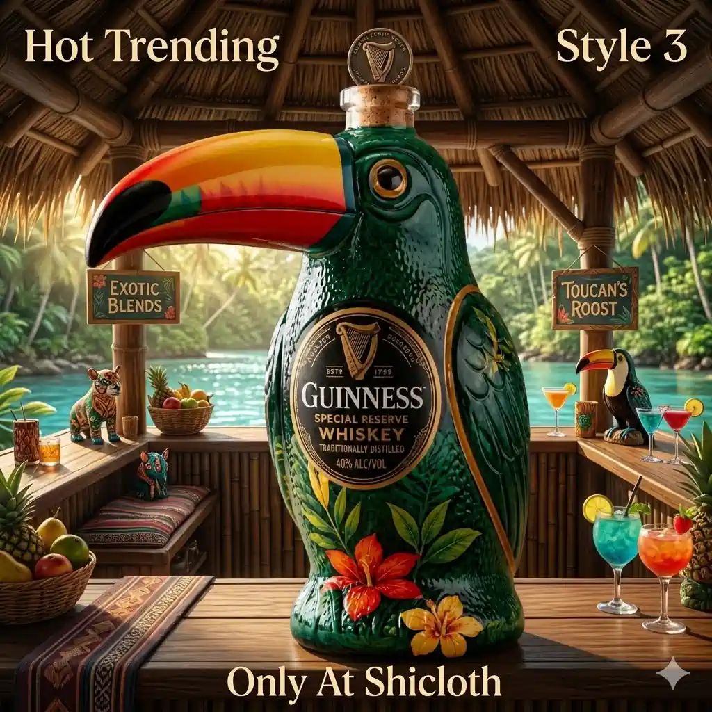 Guinness Toucan Special Reserve Whiskey Traditionally Distilled Bottle