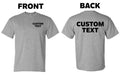 Custom T-Shirt, Personalized, Add Your Own Text