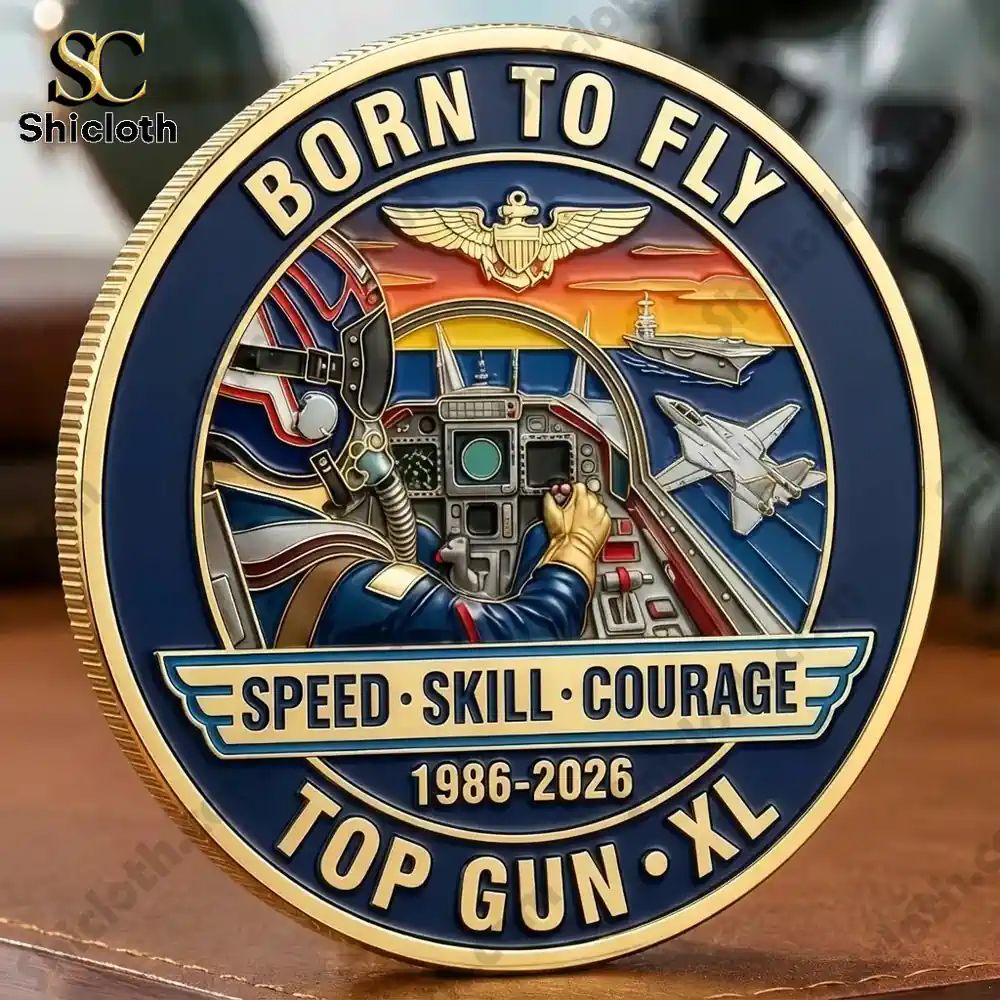 Gun 40th Anniversary Coin