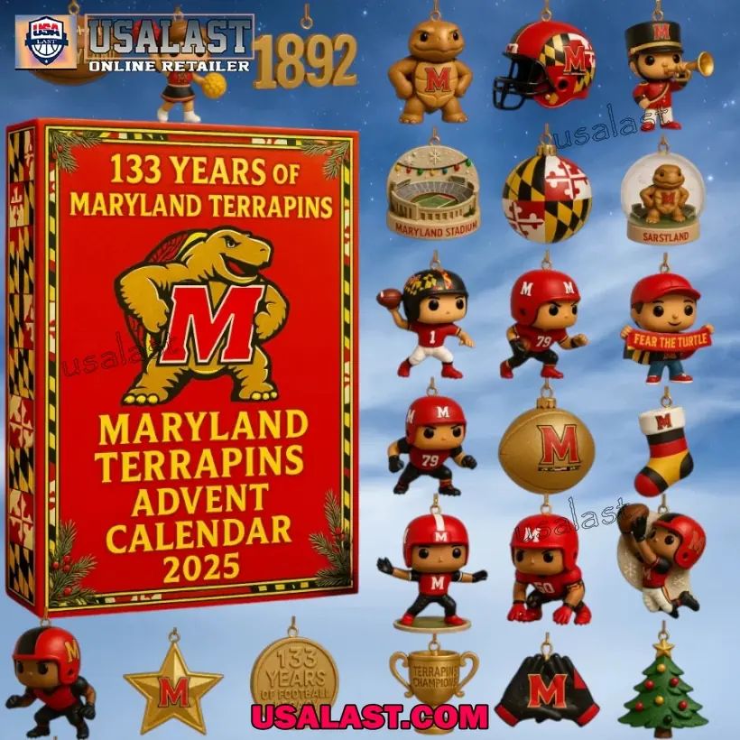 Maryland Terrapins 133th Anniversary 2025 Advent Calendar