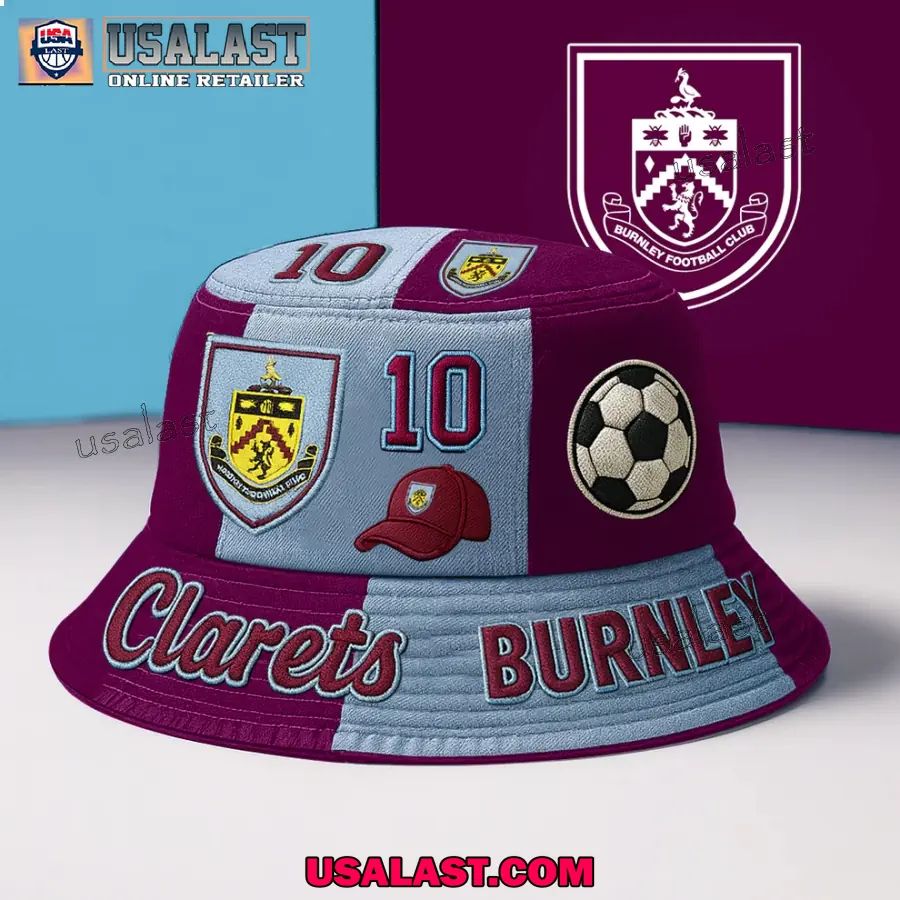Personalized Burnley FC Bucket Hat