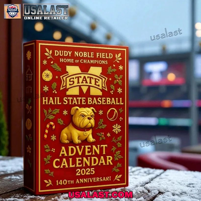 Mississippi State Bulldogs 140th Anniversary 2025 Advent Calendar