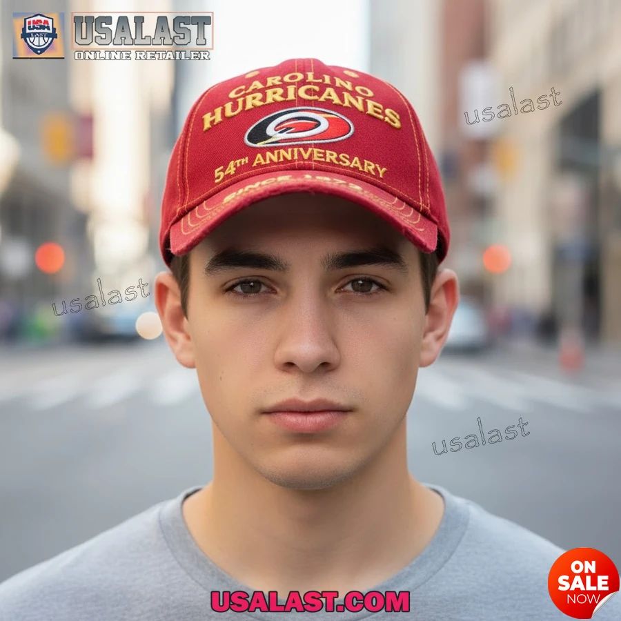 Carolina Hurricanes 54th Anniversary 1972-2026 Classic Cap