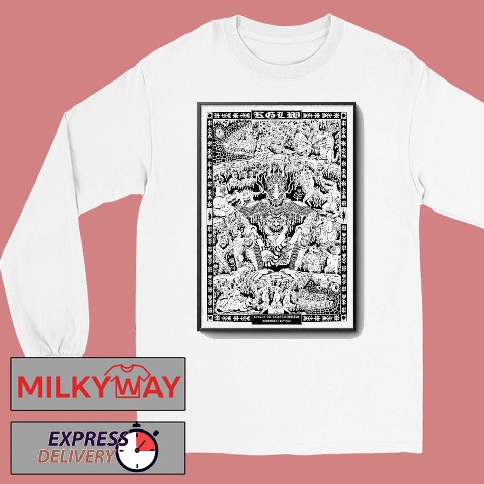 King Gizzard And The Lizard Wizard Nov 1 2025 Electric Brixton London UK Poster shirt