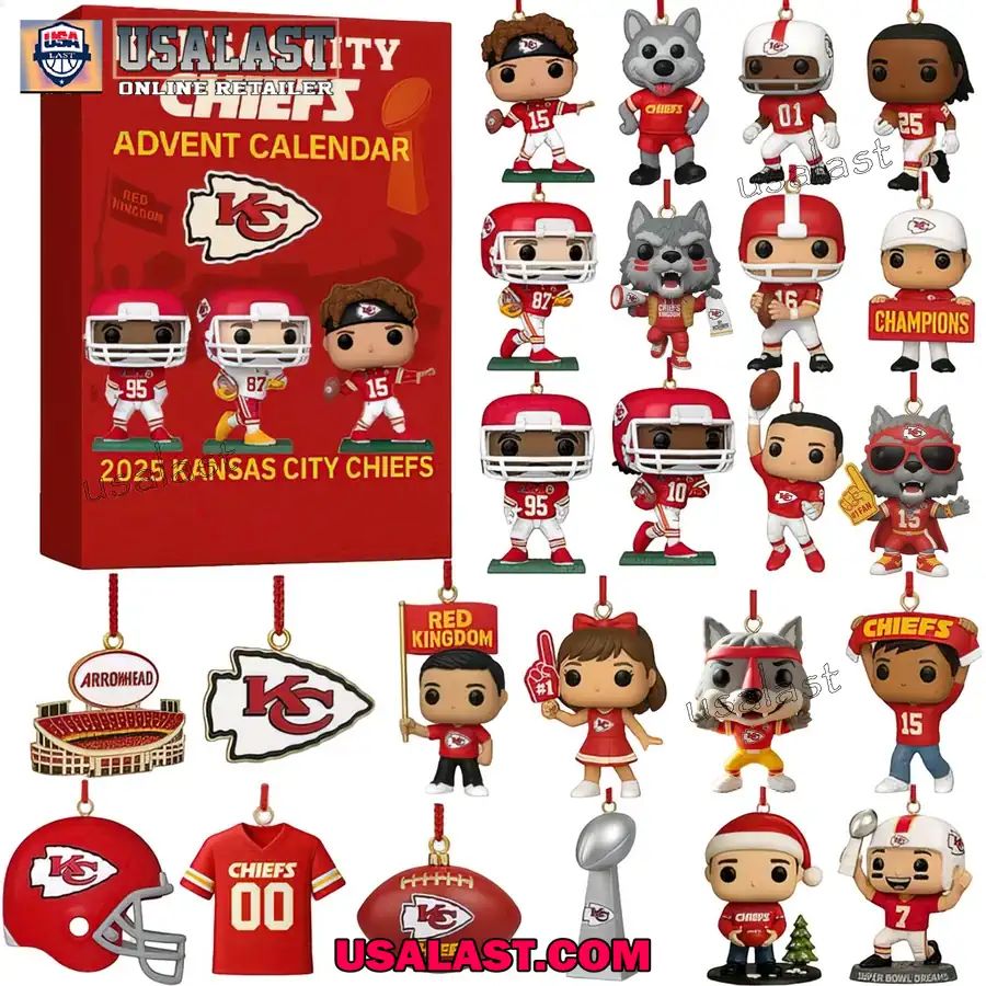 Kansas City Chiefs Premium Advent Calendar 2025