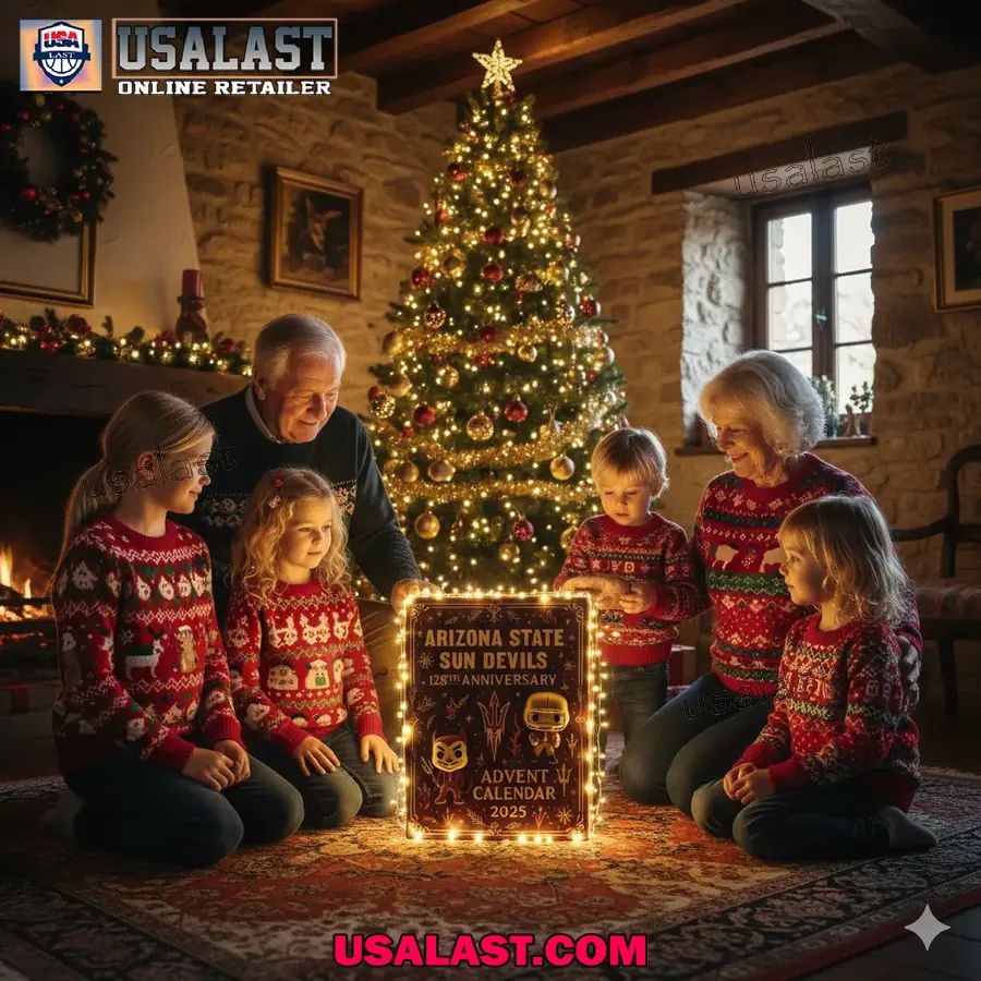 2025 Arizona State Sun Devils 128th Anniversary Advent Calendar