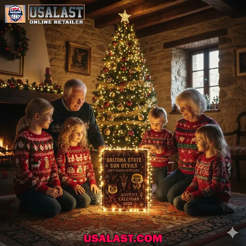 2025 Arizona State Sun Devils 128th Anniversary Advent Calendar