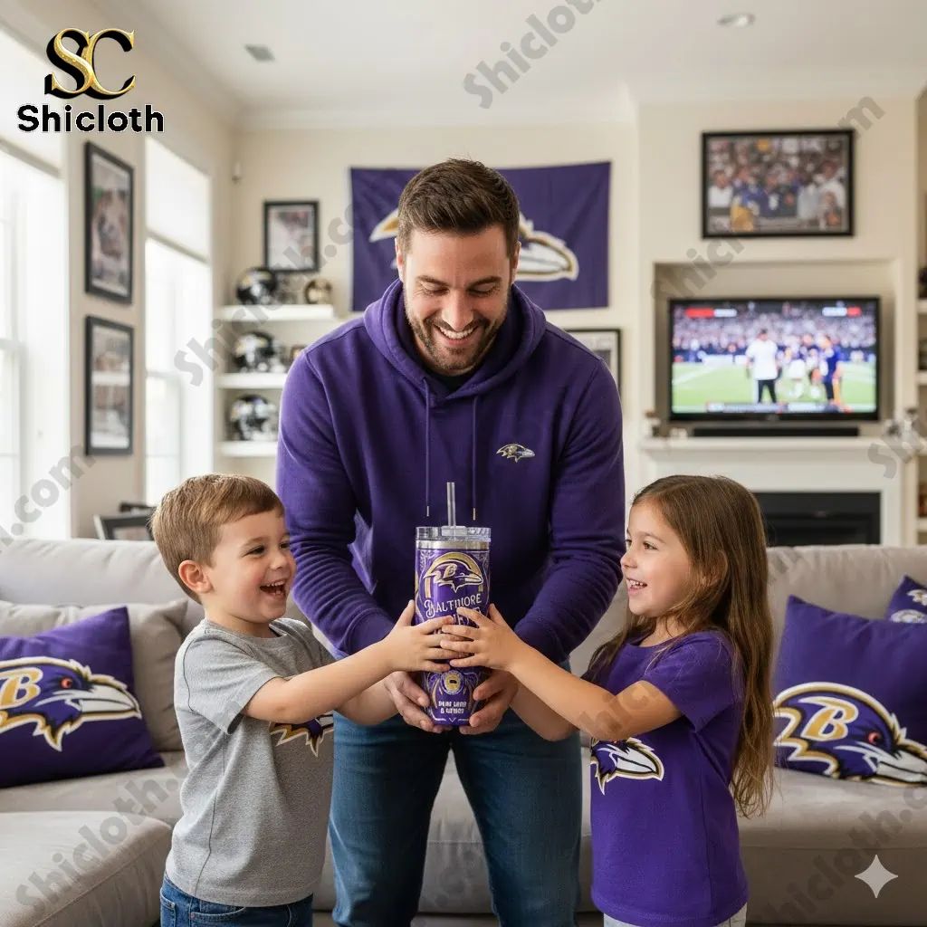 Baltimore Ravens Play Like A Raven Special YETI Tumbler