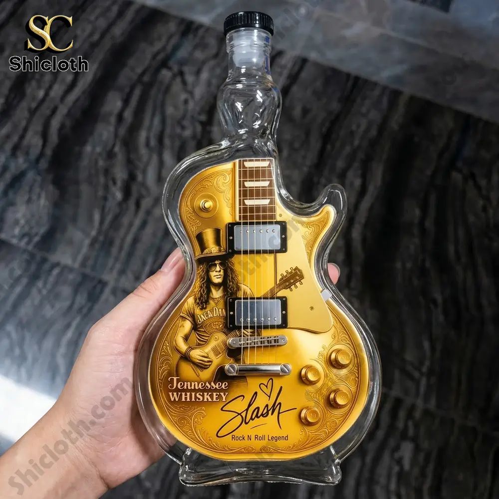 Gibson Les Paul Guitar Jack Daniel’s Gold Bottle