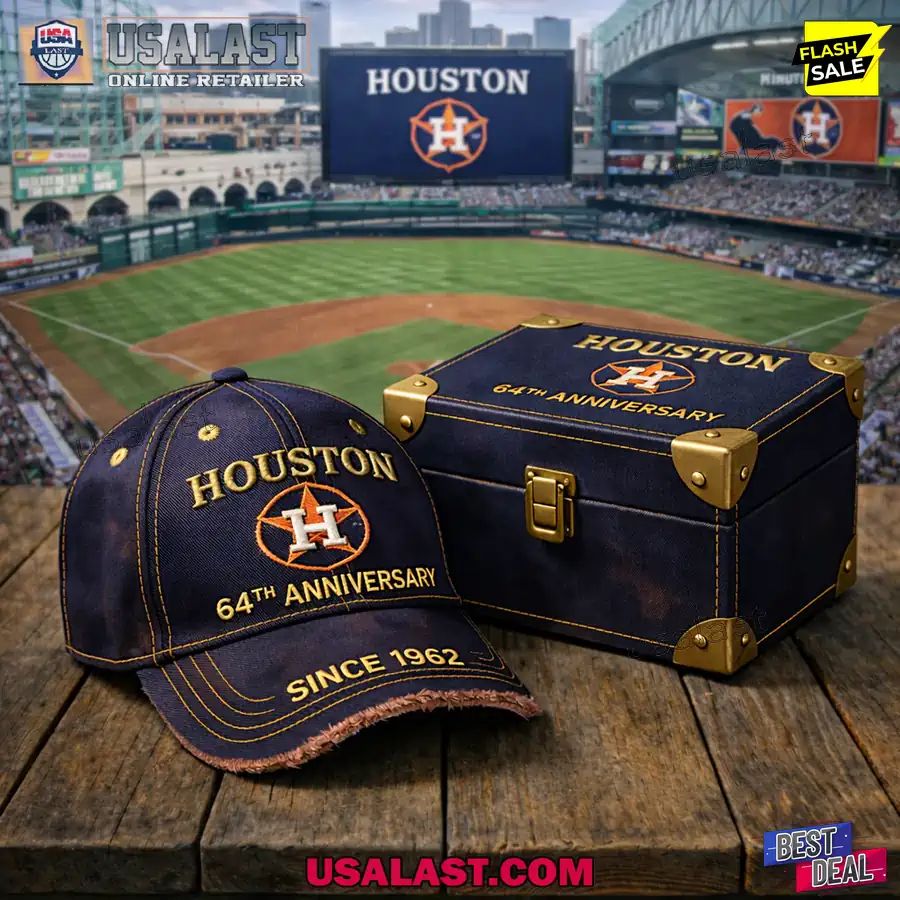 Houston Astros 64th Anniversary 1962-2026 Classic Cap