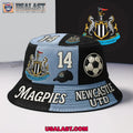 Personalized Newcastle United Magpies Bucket Hat
