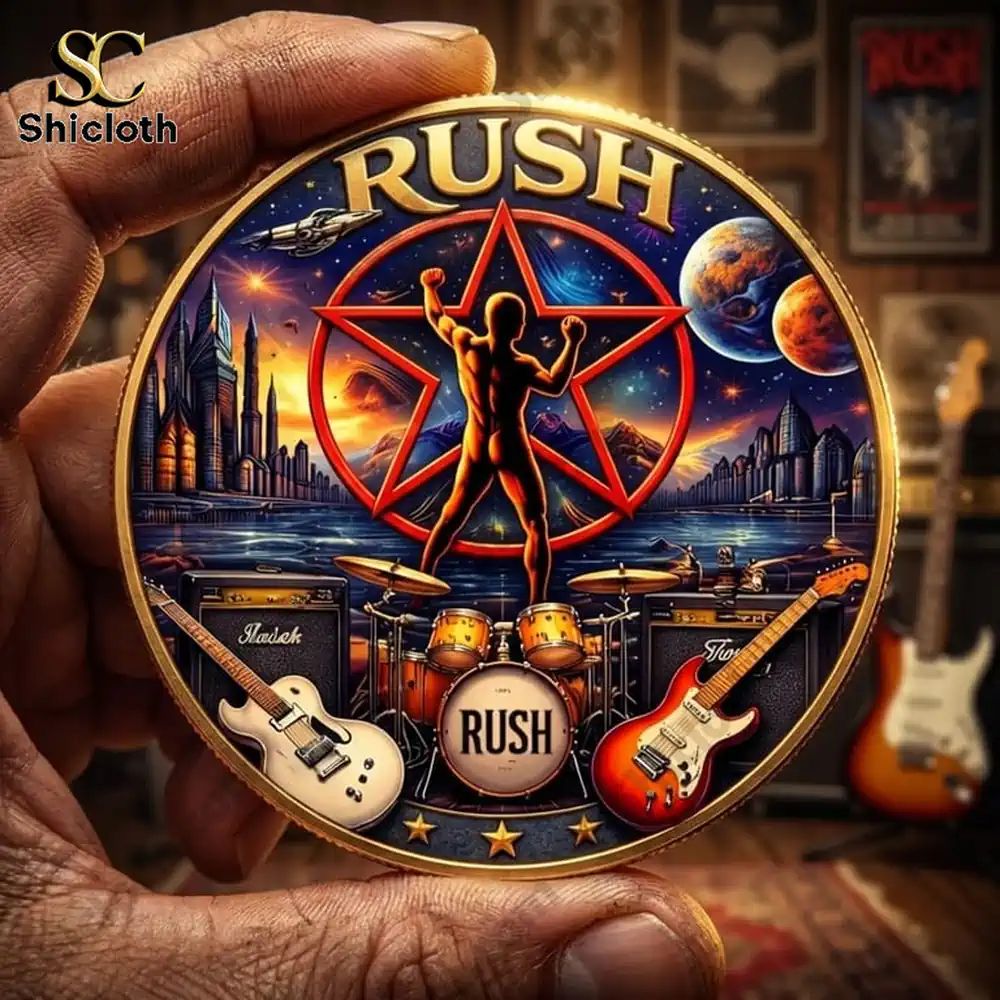 Rush 58Th Anniversary Coin