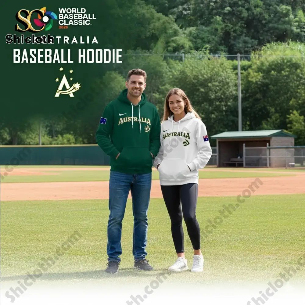 Australia Baseball 2026 World Baseball Classic Hoodie Limited Edition