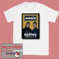OASIS Nov 08 2025 Tour SYDNEY Accor Stadium Poster shirt