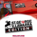 St. George Illawarra Dragons Edition Custom 3D Car Badge Sticker