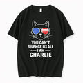 Im Charlie Kirk You Cant Silence Us All Cat Tshirts Sweater