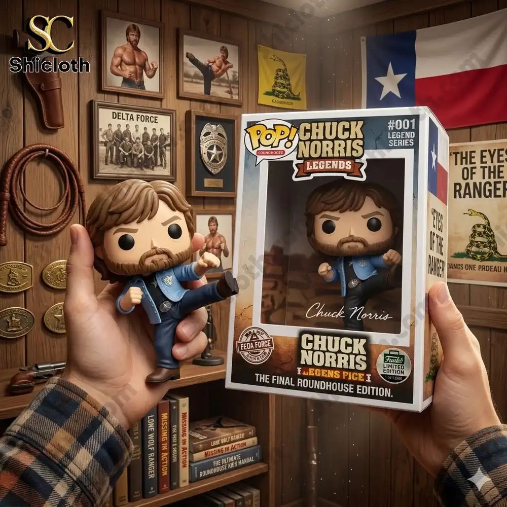 Chuck Norris Legends Lone Wolf & Roundhouse Funko Pop! Figure