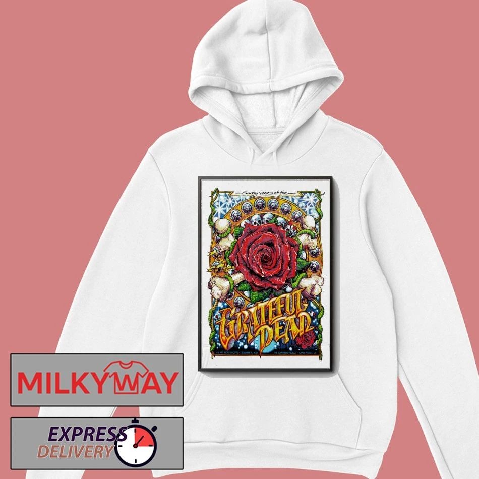 60 Years Of The Grateful Dead Dec 6 2025 in Nevada City CA Poster shirt