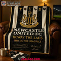 Newcastle United FC The Magpies Match Day Blanket