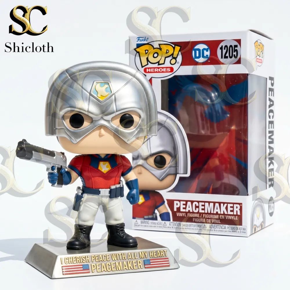 DC Heroes Peacemaker I Cherish Peace With All My Heart Pop! Figure