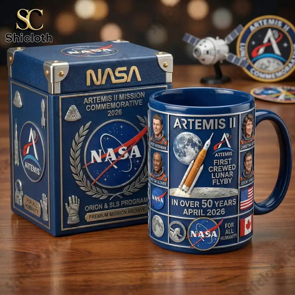 NASA Artemis II Mission 2026 Commemorative Mug