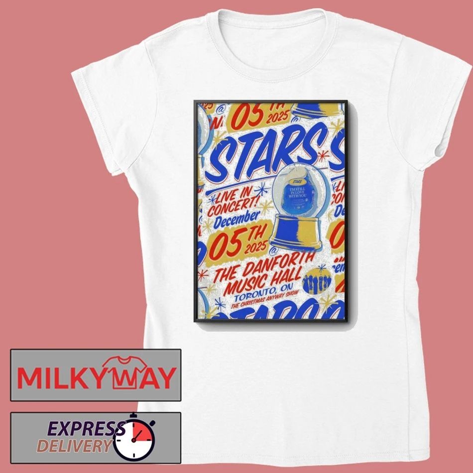 Stars December 5 2025 In Toronto ON Poster shirt