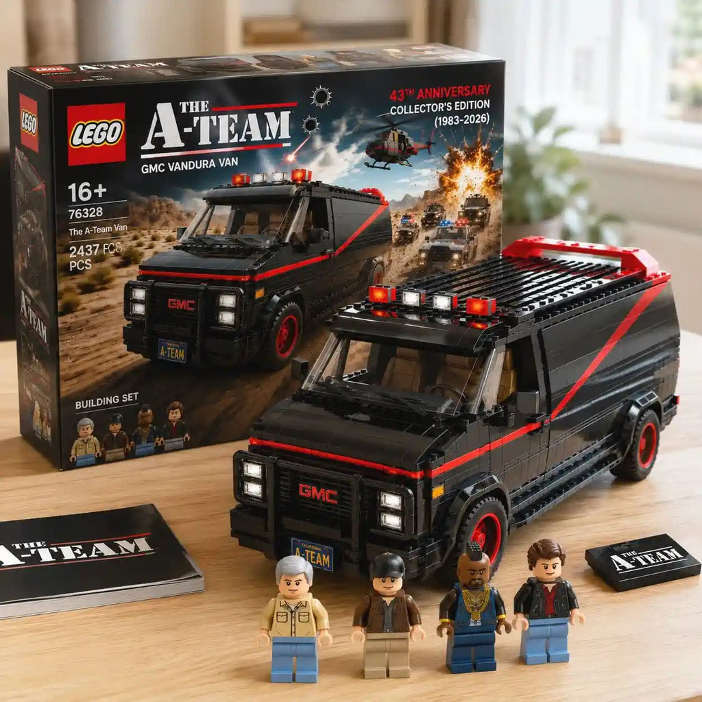The A-Team 43rd Anniversary Collector Building Brick Set
