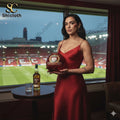 Liverpool Football Club 134th Anniversary Commemorative Soccer Ball Glass