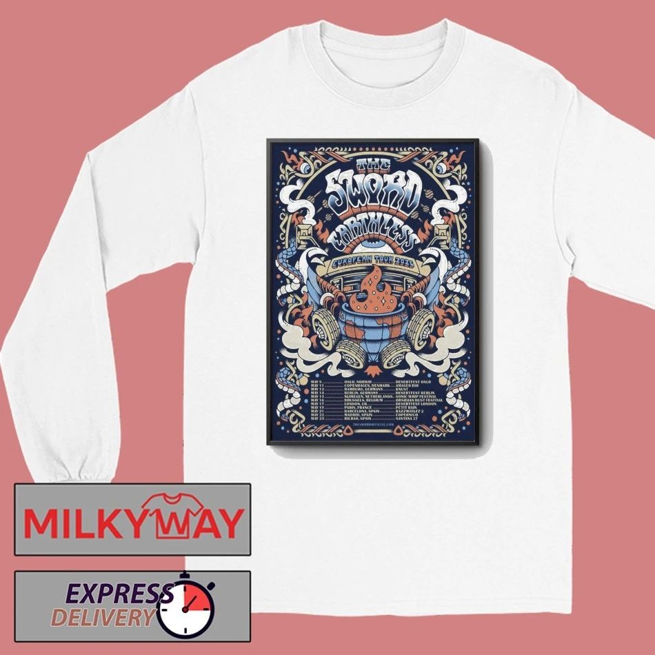 The Sword And Earthless EU Tour 2026 Poster shirt