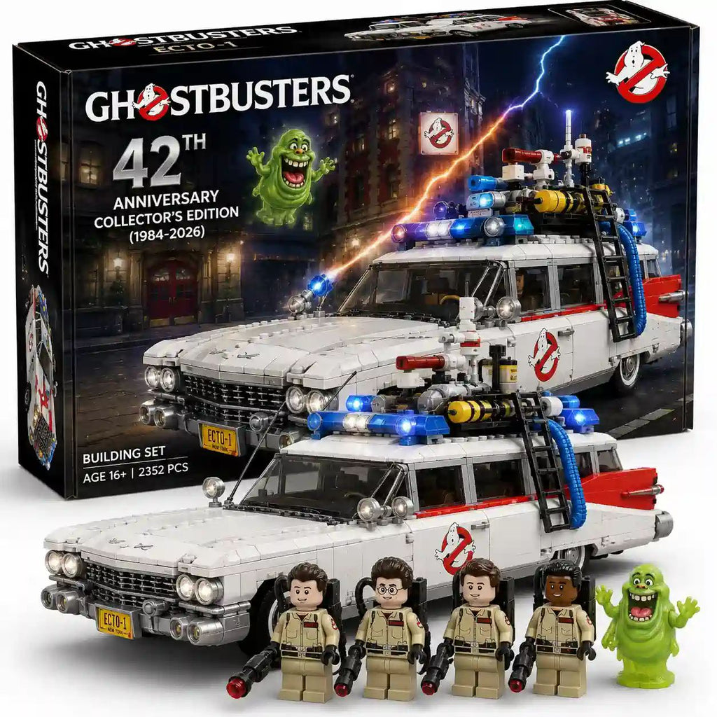 Ghostbusters ECTO-1 42nd Anniversary Collector Building Brick Set