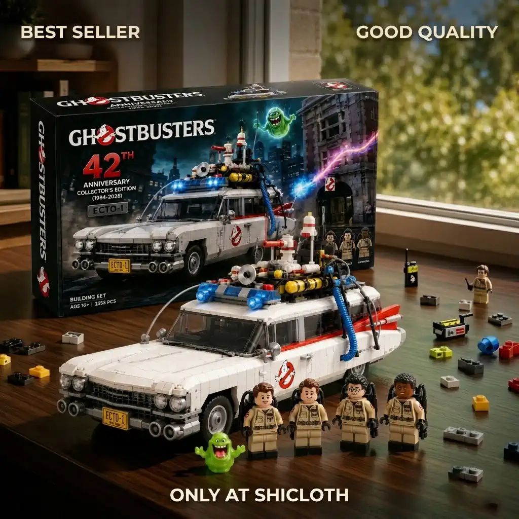 Ghostbusters ECTO-1 42nd Anniversary Collector Building Brick Set