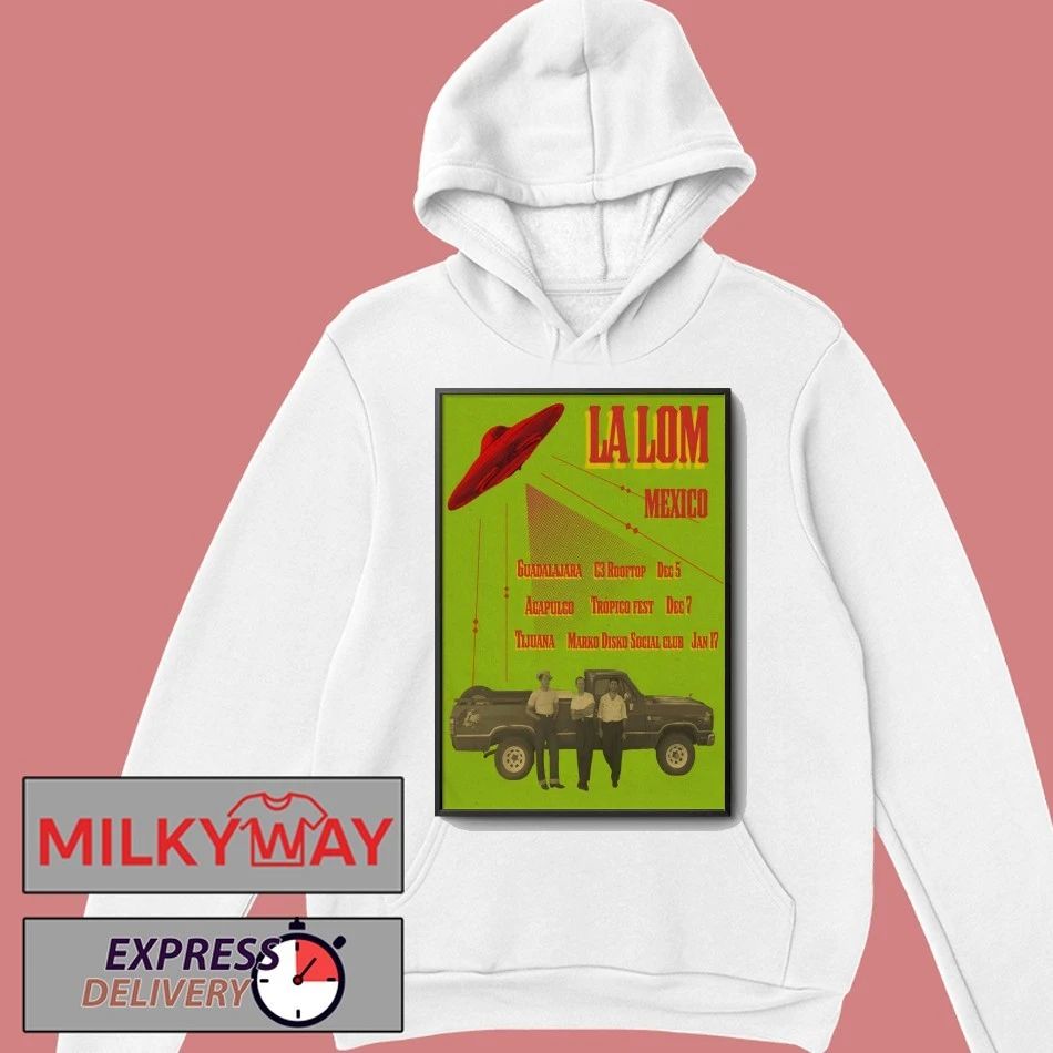 La Lom Mexico Tour 25-26 Poster shirt