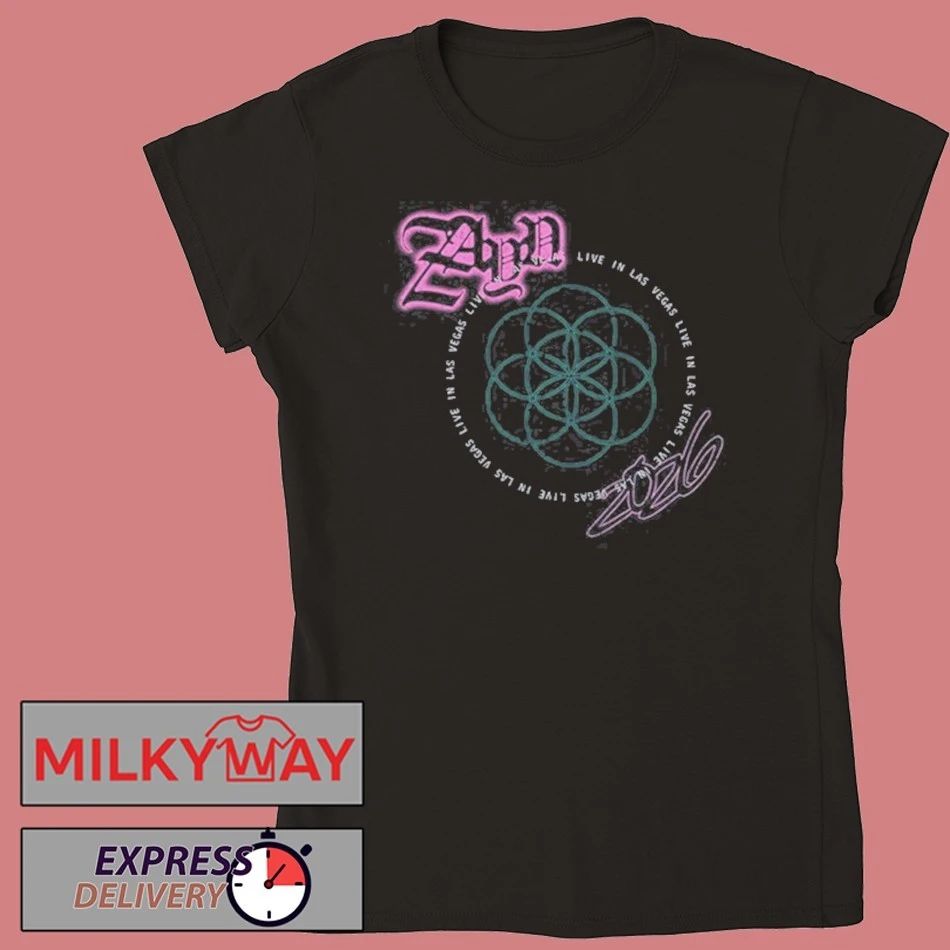Zayn Malik Las Vegas Tour 2026 Mandala shirt