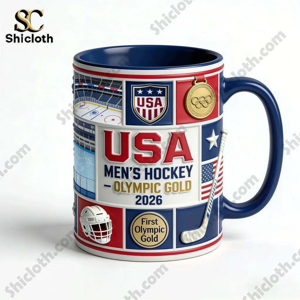 USA Hockey Olympic Gold 2026 Mug
