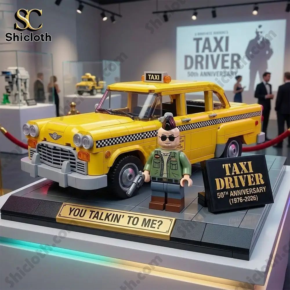 Taxi Driver 50Th Anniversary Brick Block Set 2026