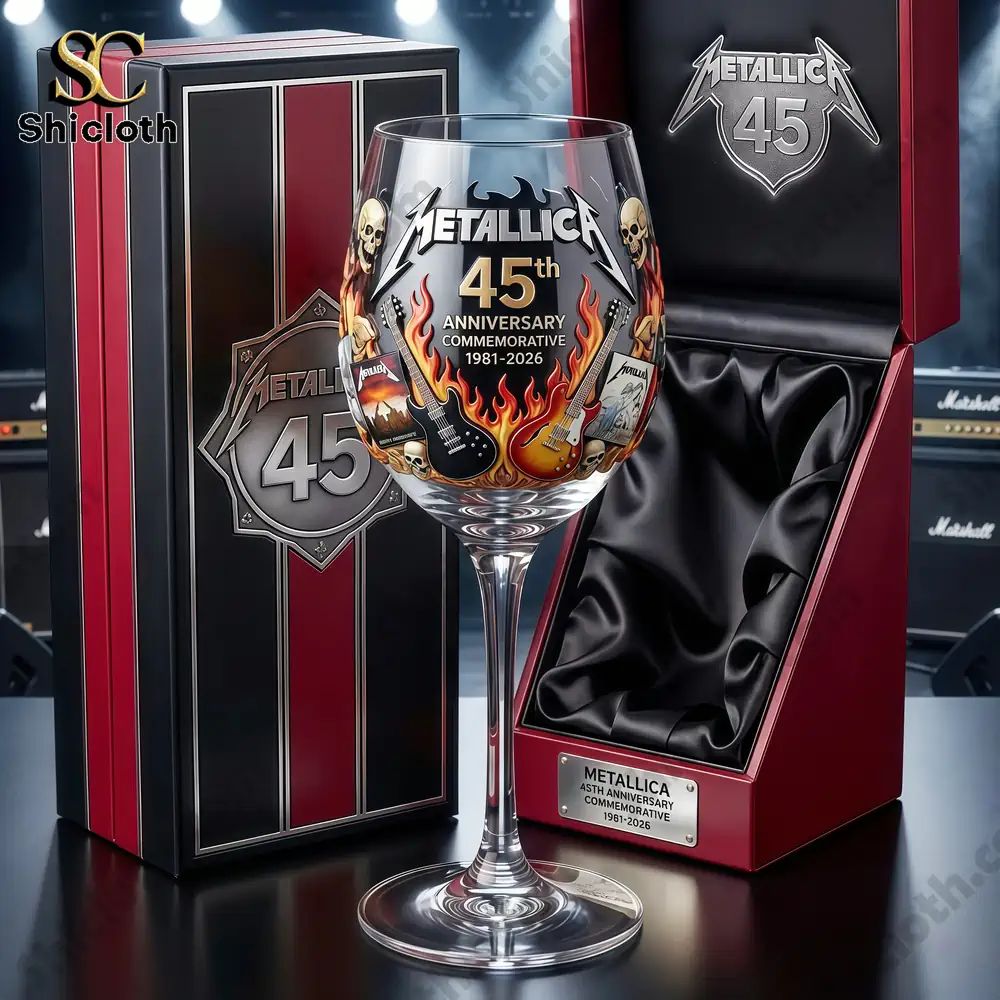 Metallica 45th Anniversary Commemorative Goblet