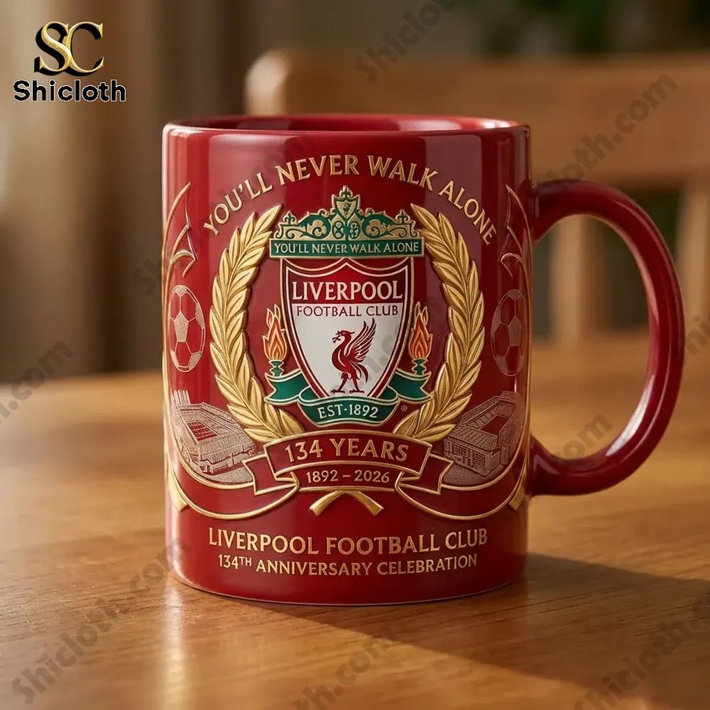 Liverpool 134th Anniversary Commemorative Editon Mug