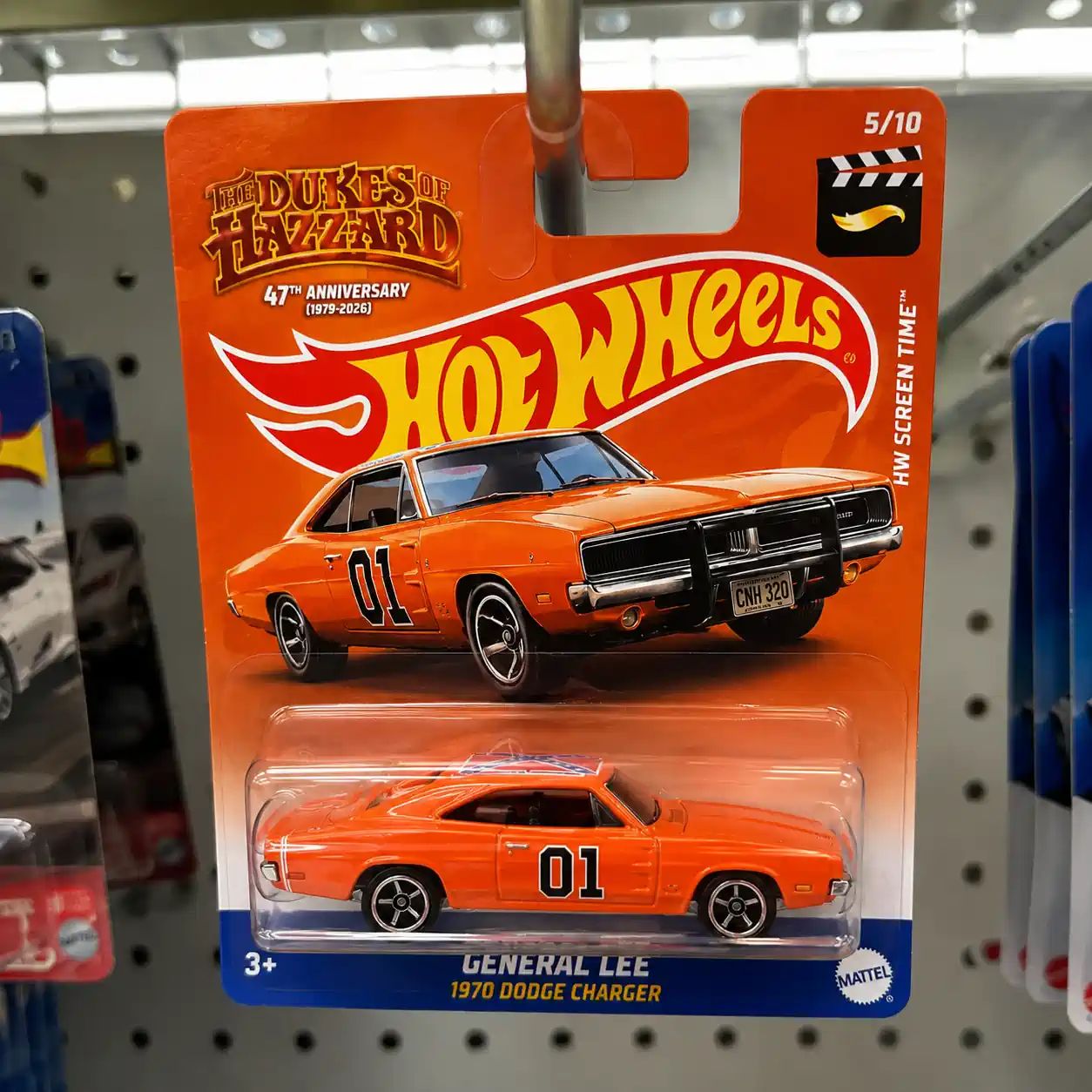 Wheels The Dukes of Hazzard 47th Anniversary General Lee 1970 Toy