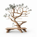 Handcrafted Tree Branch Shelf – Nature-Inspired Art & Storage