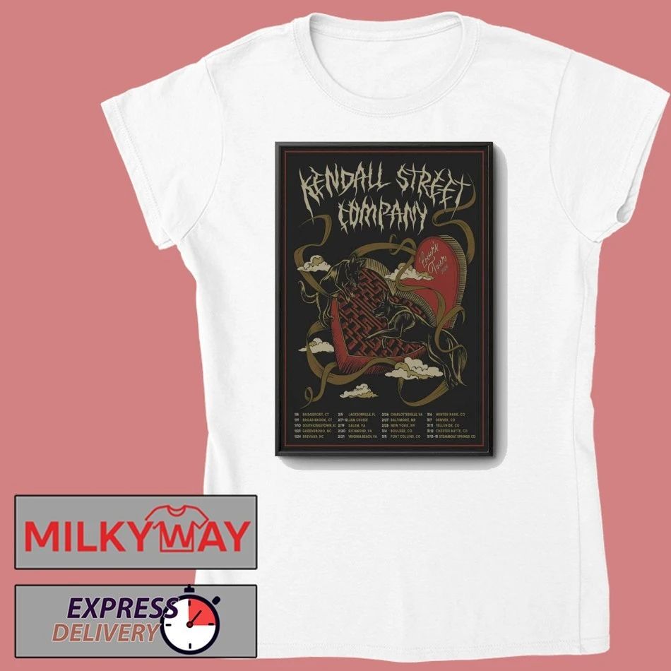 Kendall Street Company Poster 5th Annual Lover’s 2026 Tour shirt