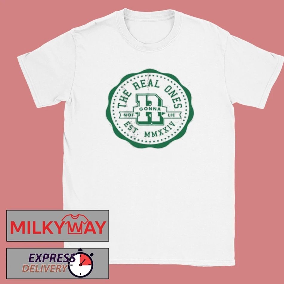The Real One Badge White shirt