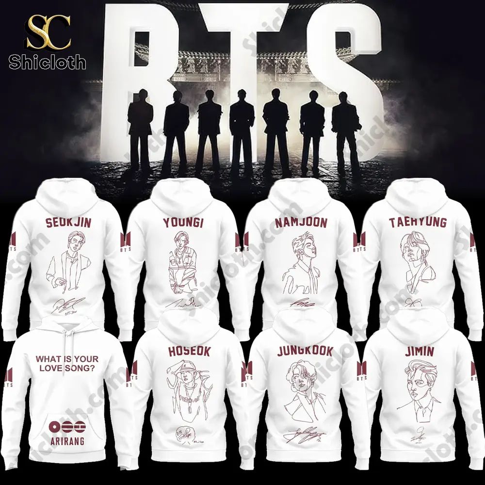BTS Arirang What Is Your Love Song 2026 Limited Edition Combo Hoodie