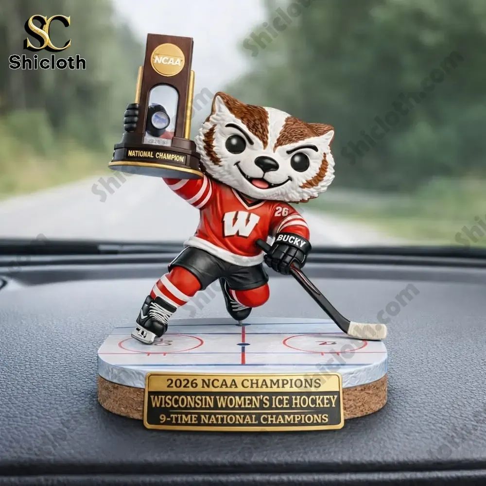 Bucky Badger Wisconsin Women’s Ice Hockey 9-time National Champions Funko Pop