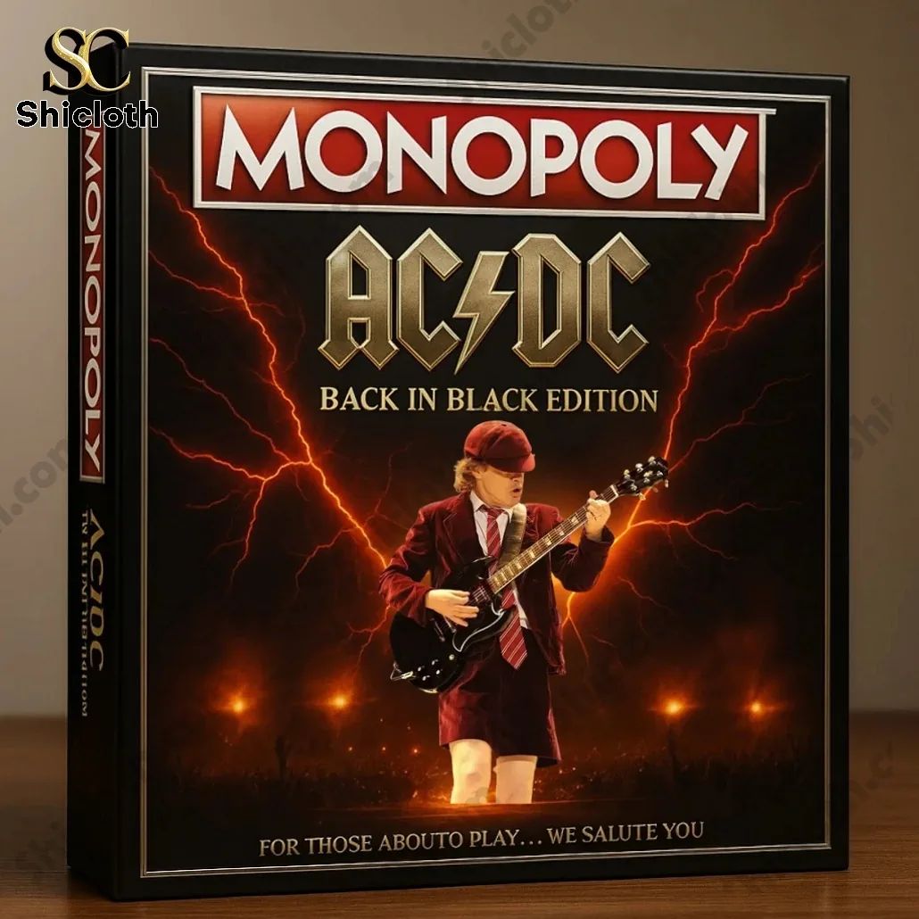 ACDC Heavy Metal Band Monopoly Board Game