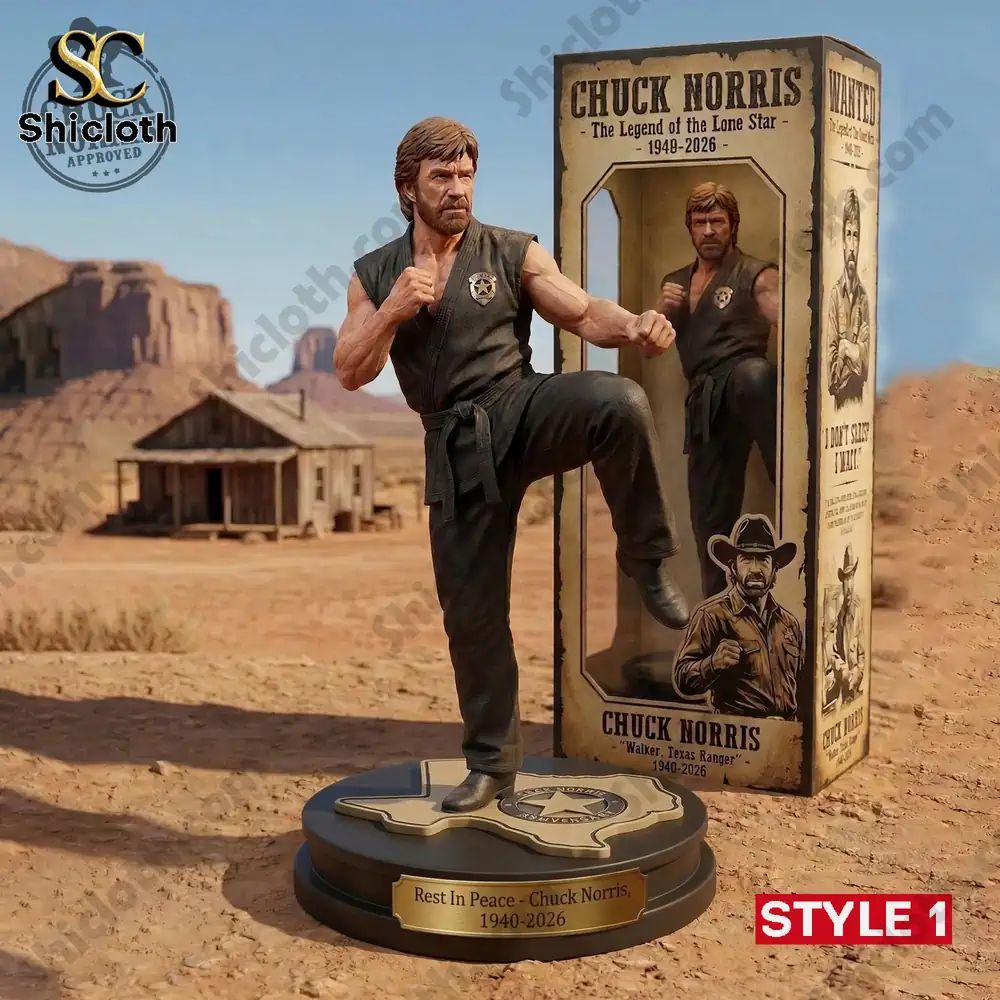 Rest In Peace Chuck Norris The Legend of the Lone Star Pop! Figure