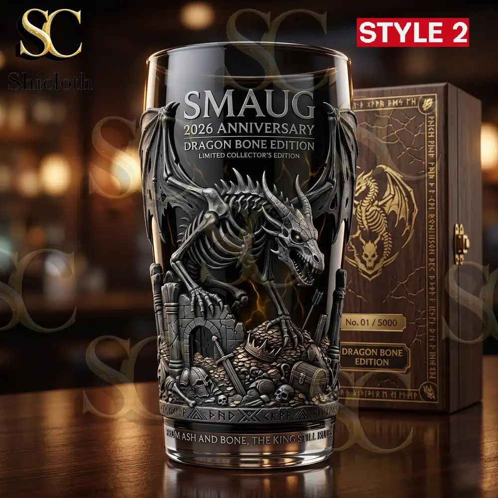 Smaug Fire King 2026 Collector Edition Beer Glass